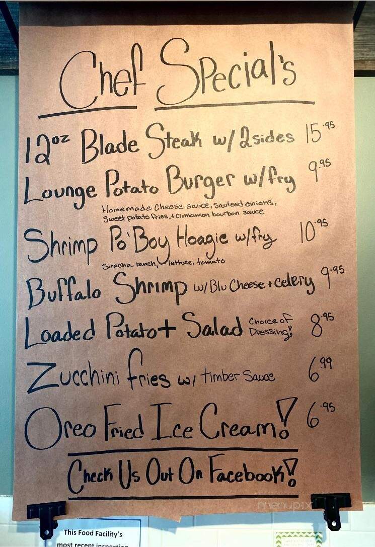 Todd + Rachel's - Tunkhannock, PA menu_pic