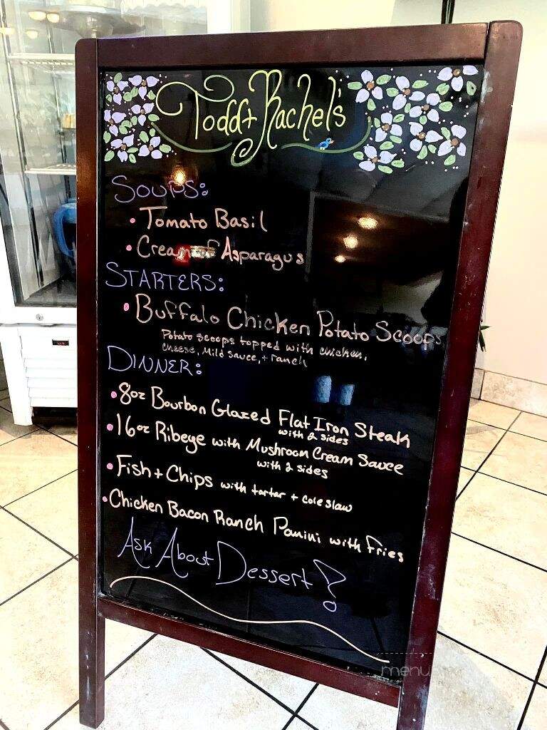 Todd + Rachel's - Tunkhannock, PA menu_pic