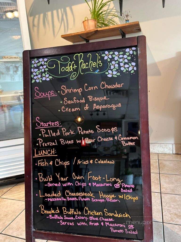 Todd + Rachel's - Tunkhannock, PA menu_pic
