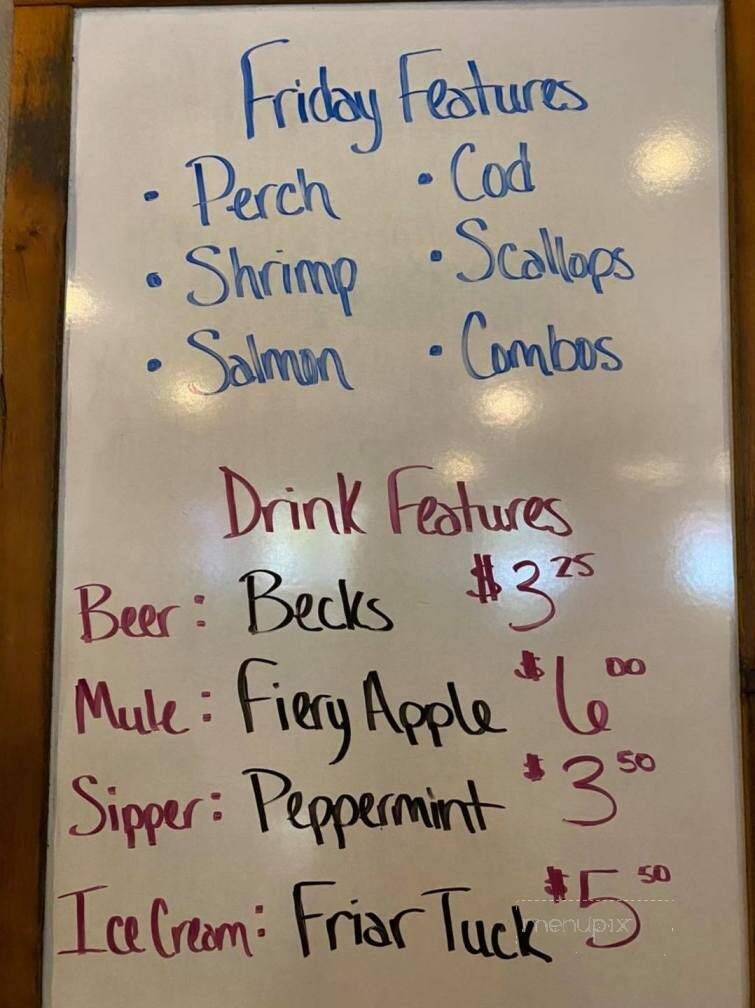 Manor On Main - Wausaukee, WI menu_pic