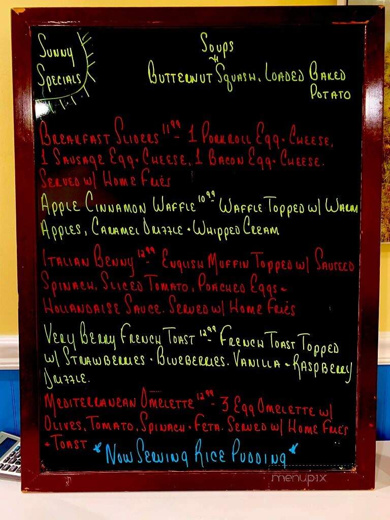 The Sunny Side Up Cafe - Brick Township, NJ menu_pic