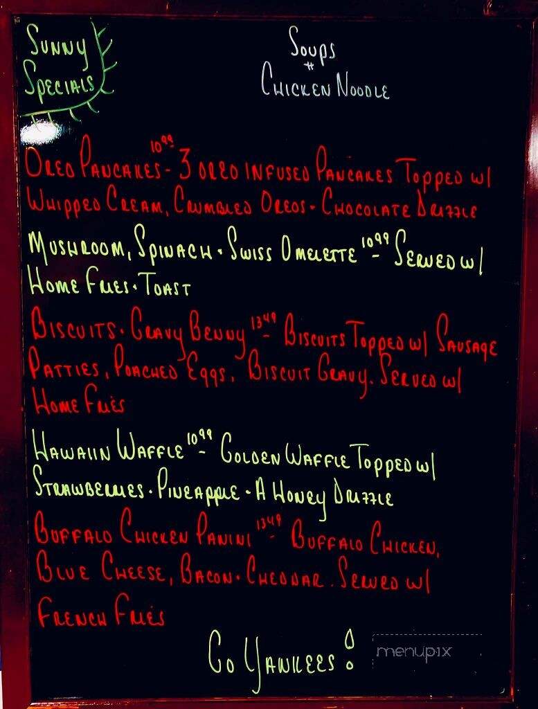 The Sunny Side Up Cafe - Brick Township, NJ menu_pic