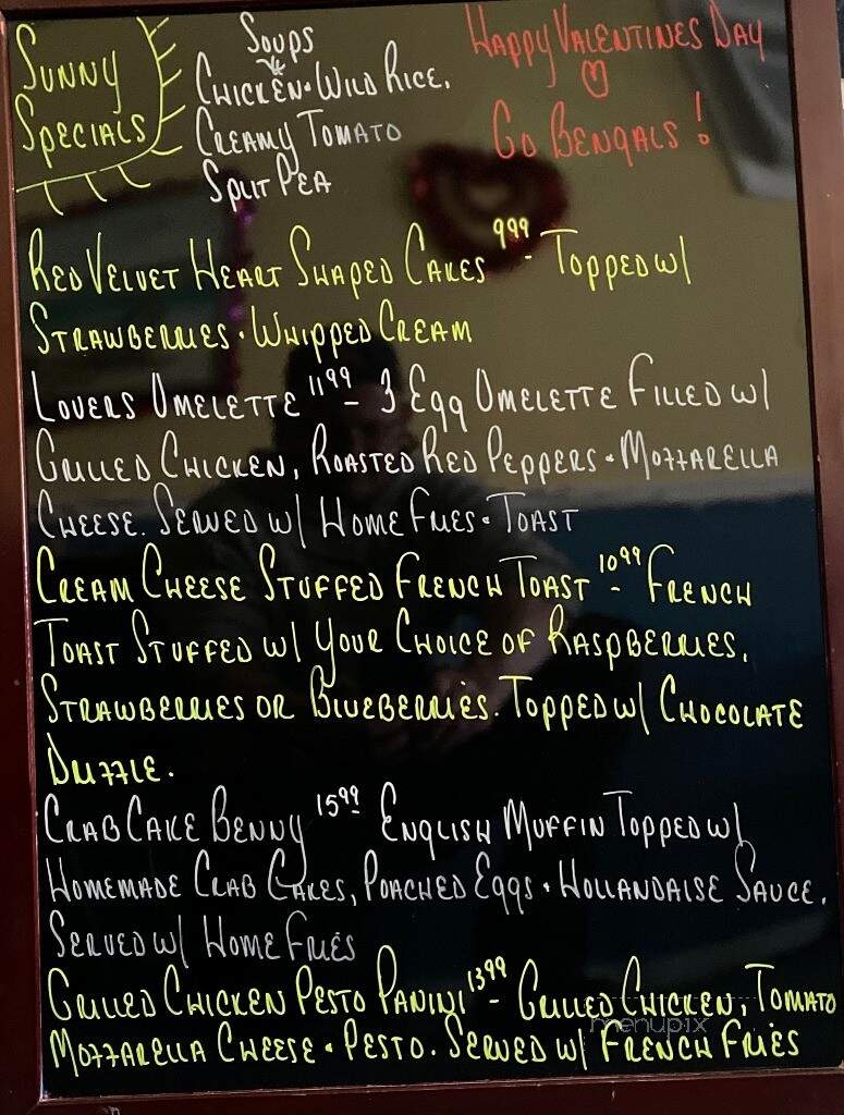 The Sunny Side Up Cafe - Brick Township, NJ menu_pic