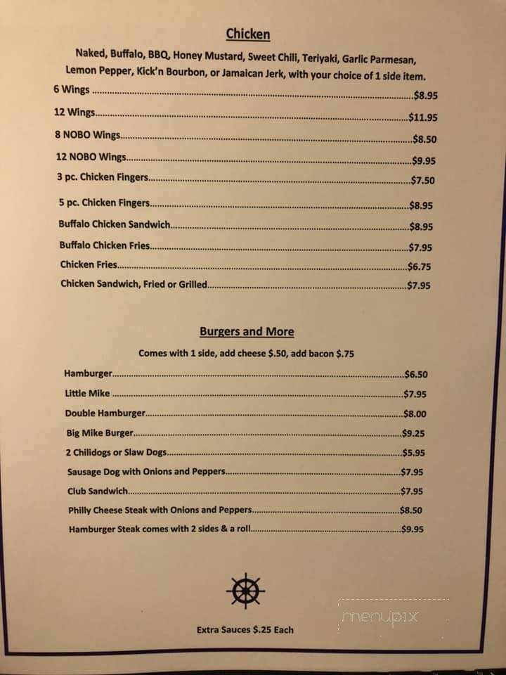 Big Mikes Seafood and More - Headland, AL menu_pic