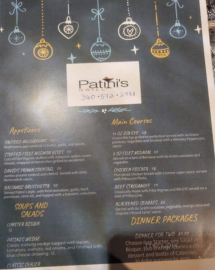 Patini's Grill - Stanwood, WA
