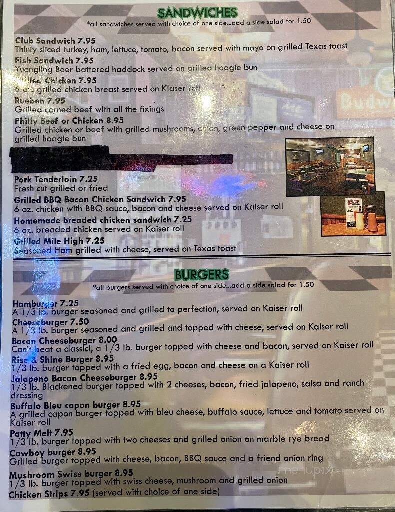 Your Place Sports Bar & Grill - Garner, IA menu_pic