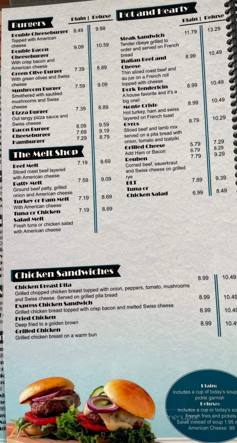 Main St Family Restaurant - Creve Coeur, IL menu_pic