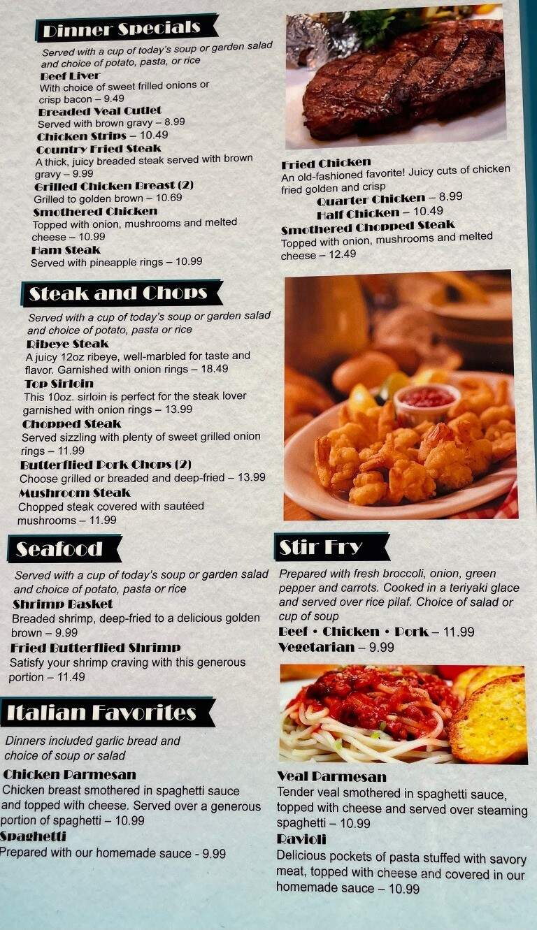 Main St Family Restaurant - Creve Coeur, IL menu_pic