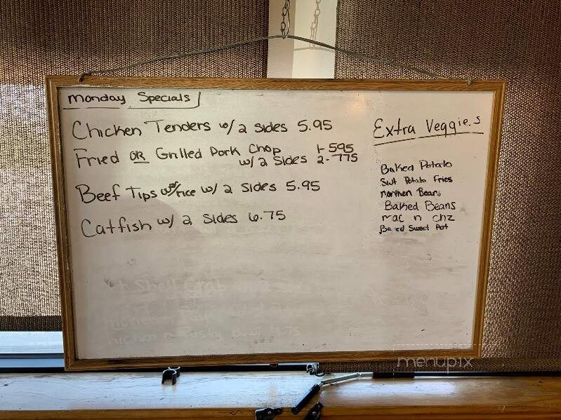 Frank and Shirley's - Aurora, NC menu_pic