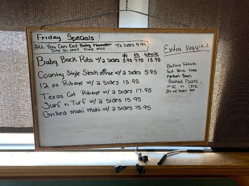 Frank and Shirley's - Aurora, NC menu_pic