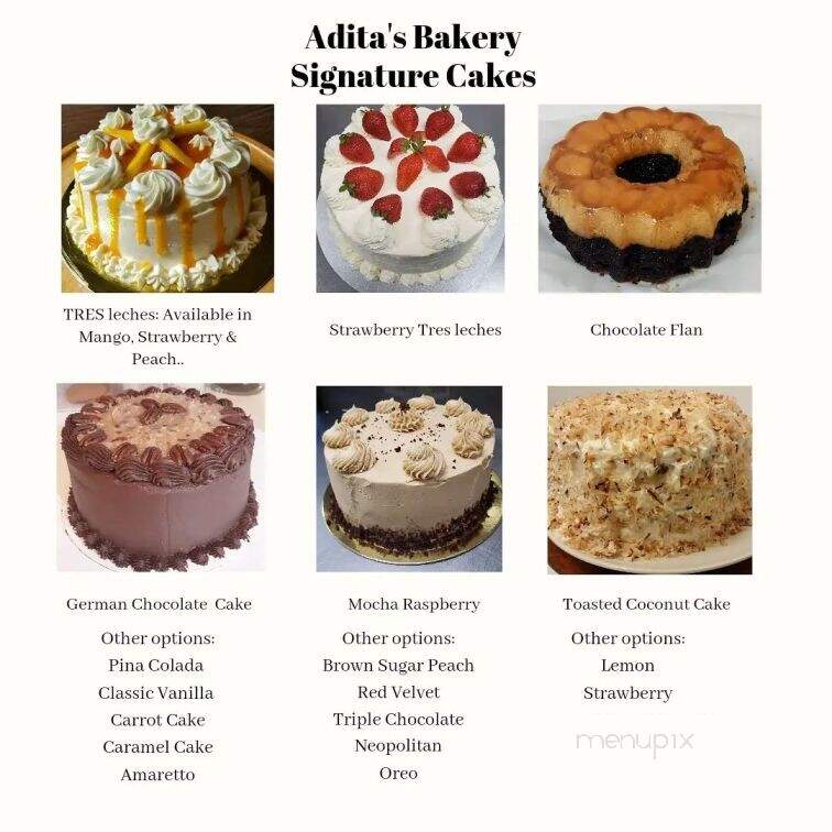 Adita's Seafood & Grill - Gassville, AR menu_pic