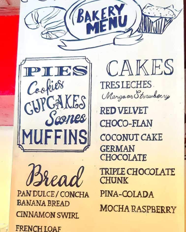 Adita's Seafood & Grill - Gassville, AR menu_pic