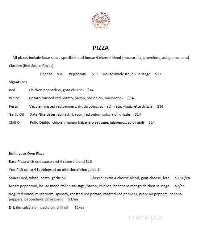 Noble Funk Brewing - Louisville, KY menu_pic