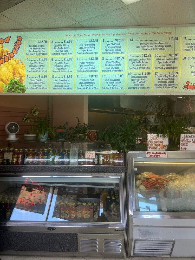 Old Lucas Seafood & Crab - District Heights, MD menu_pic