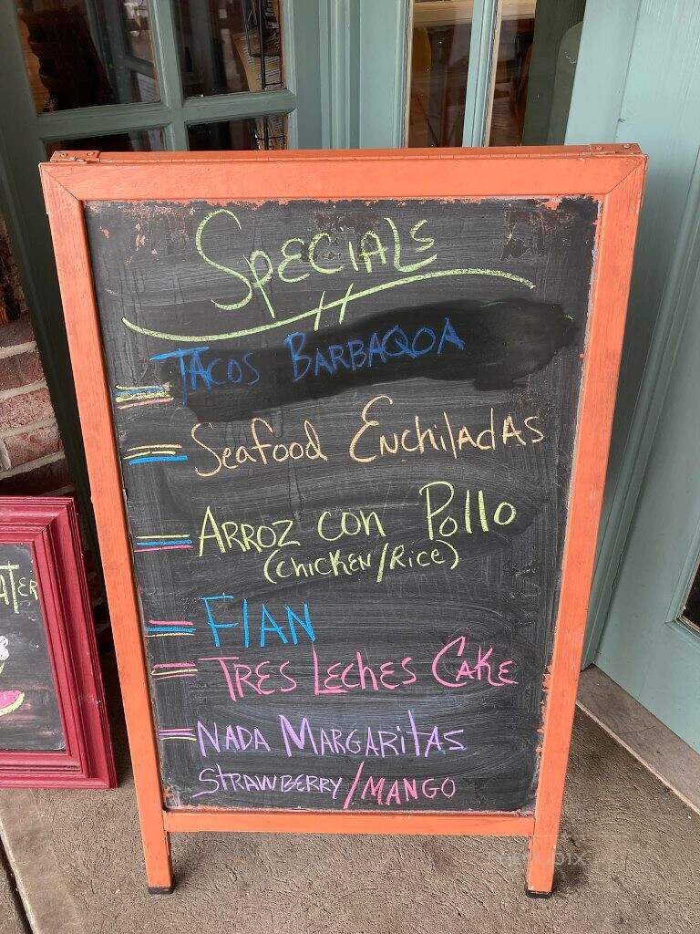 El Vaquero Mexicano - Ligonier, PA menu_pic