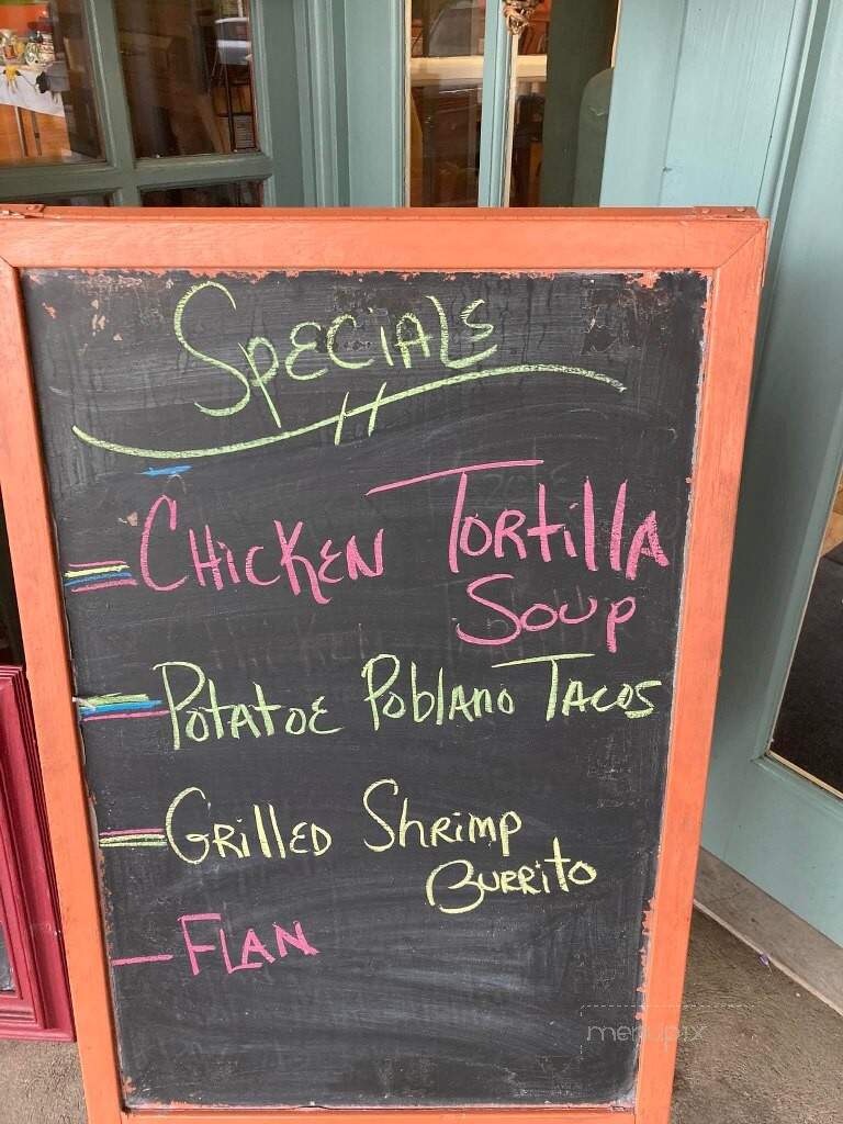 El Vaquero Mexicano - Ligonier, PA menu_pic