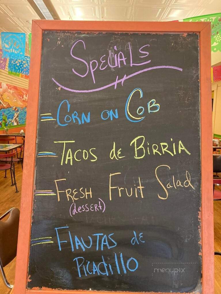 El Vaquero Mexicano - Ligonier, PA menu_pic