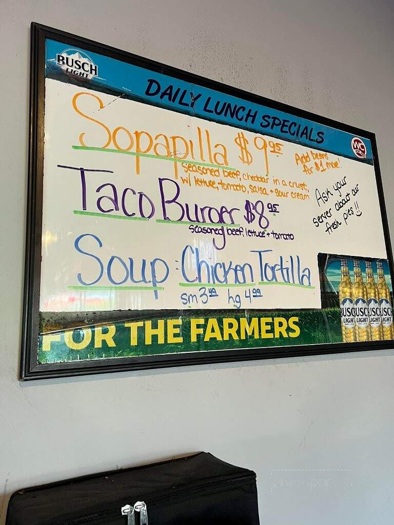 Weidner's Corner 2 - Baltimore, OH menu_pic