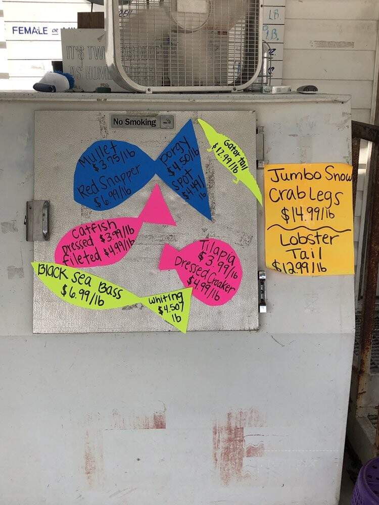 Bell's Seafood - Walterboro, SC menu_pic