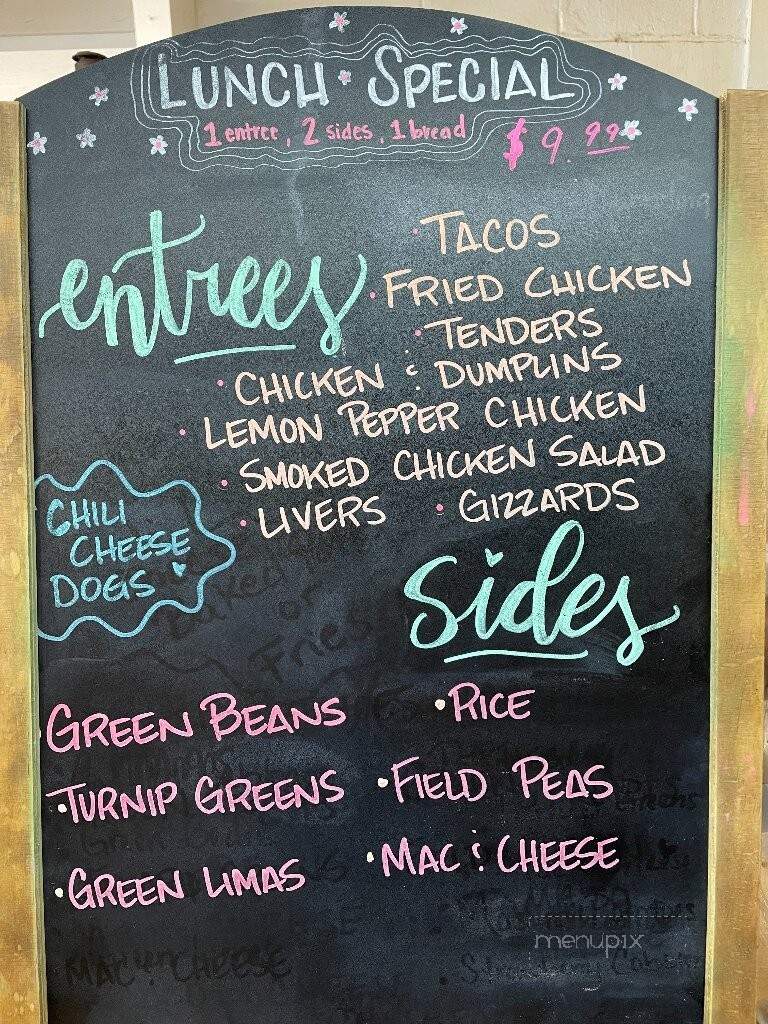 Walter's Gas & Grill - Opelika, AL menu_pic