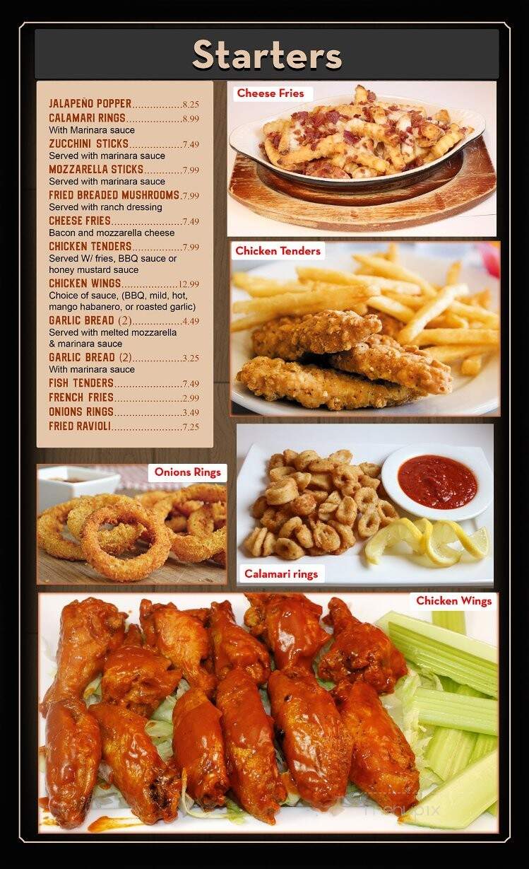Mariolino's Italian Cuisine - Andrews, NC menu_pic