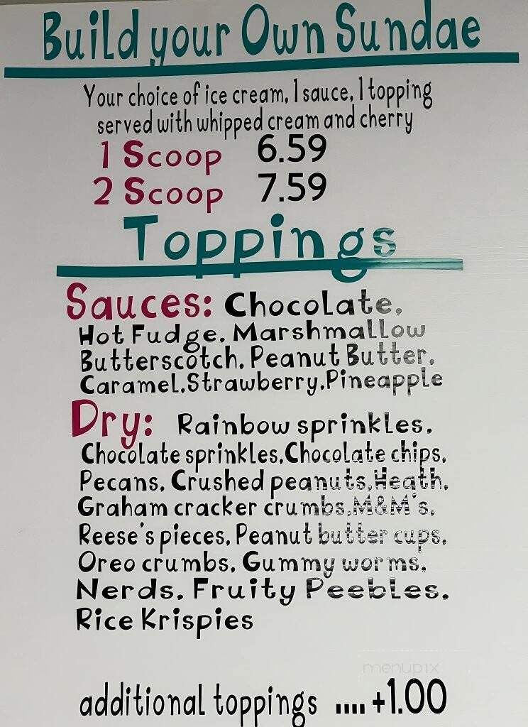 Downtown Delights - Manistee, MI menu_pic