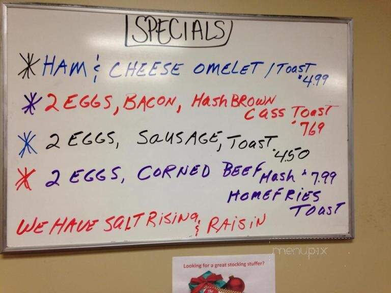 The Eatery Restaurant - Jamestown, NY menu_pic