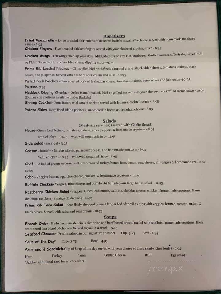 Apple Lodge Eatery - Chazy, NY menu_pic