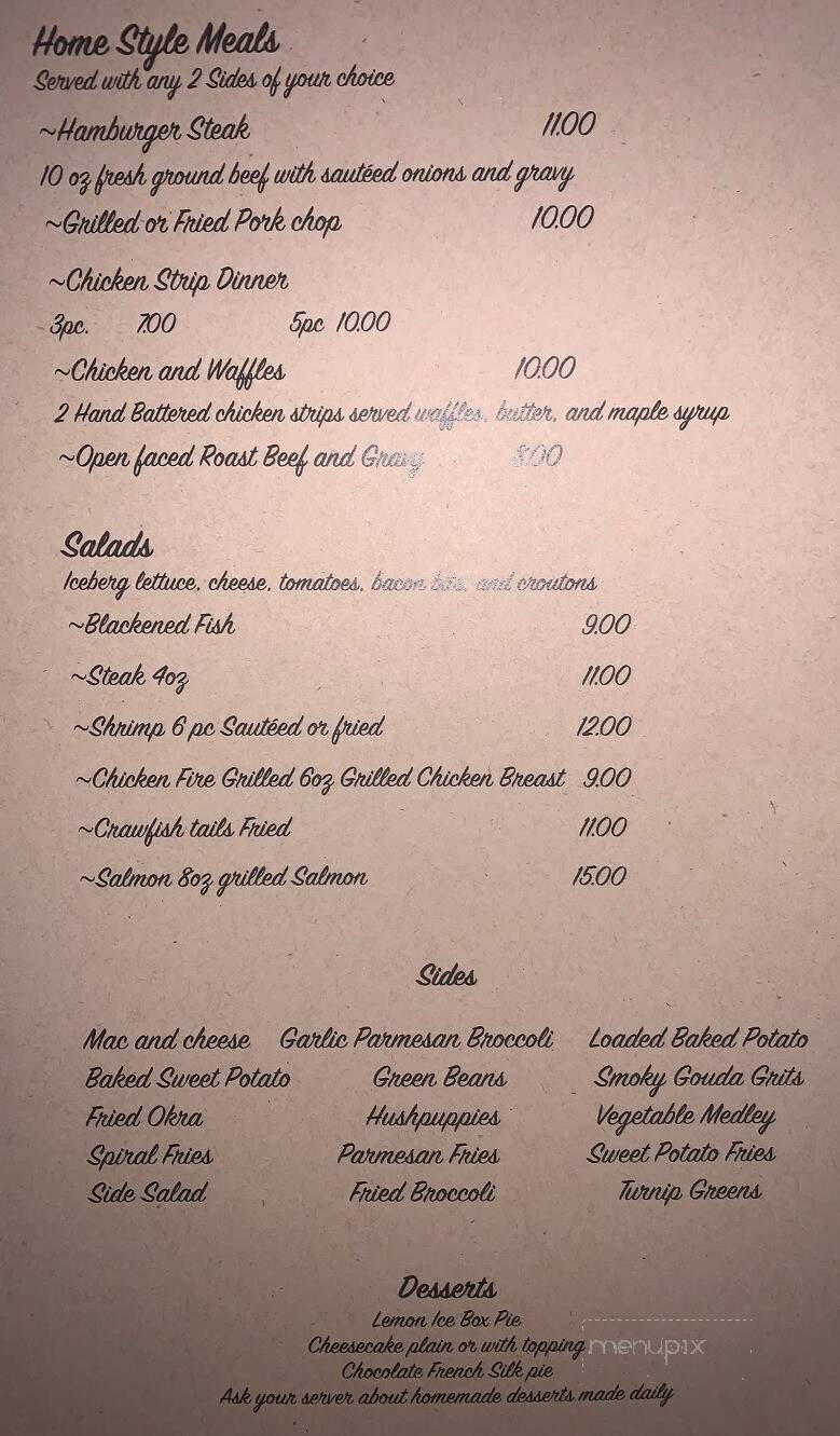 The Vault Eatery & Drinkery - Magee, MS menu_pic