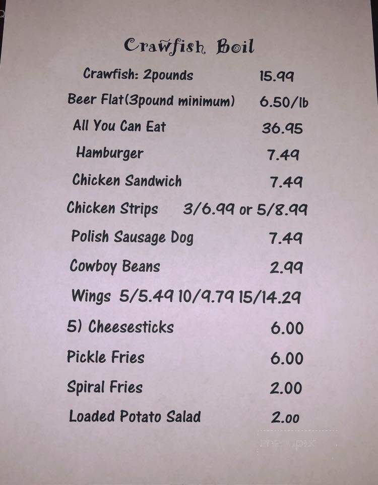 The Vault Eatery & Drinkery - Magee, MS menu_pic