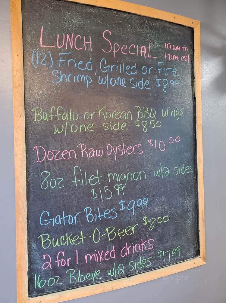 Fiddler's Steam House & Oyster Bar - Blountstown, FL menu_pic