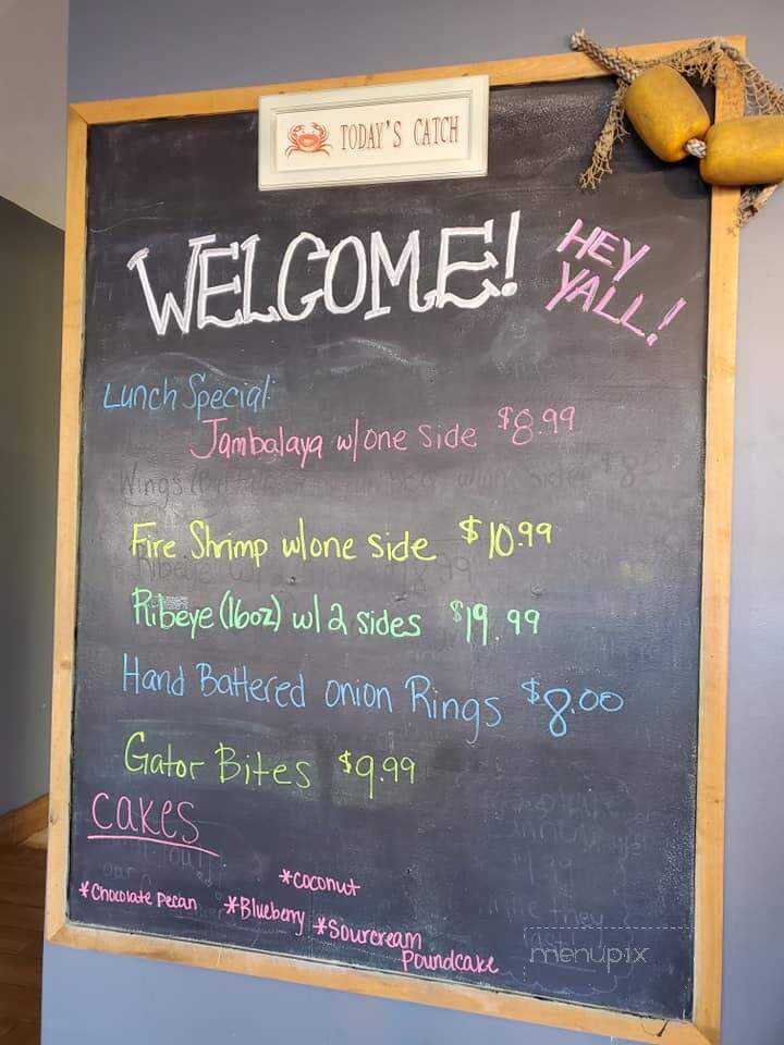 Fiddler's Steam House & Oyster Bar - Blountstown, FL menu_pic