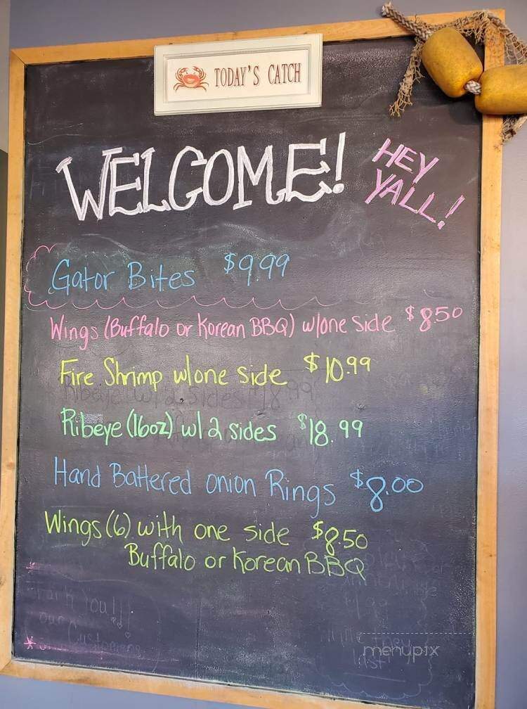 Fiddler's Steam House & Oyster Bar - Blountstown, FL menu_pic