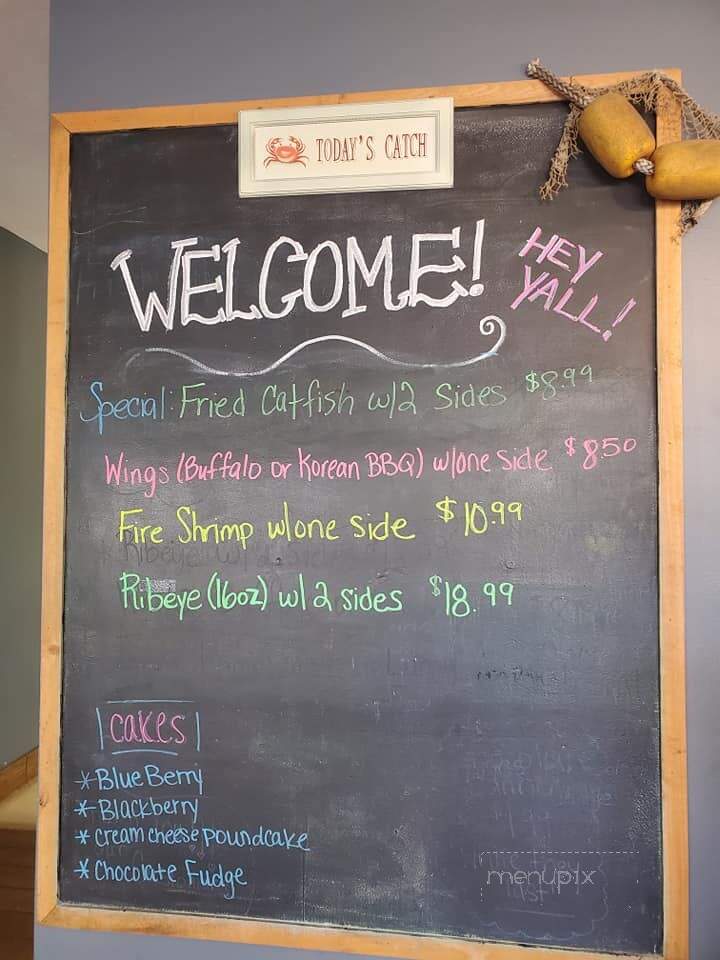 Fiddler's Steam House & Oyster Bar - Blountstown, FL menu_pic