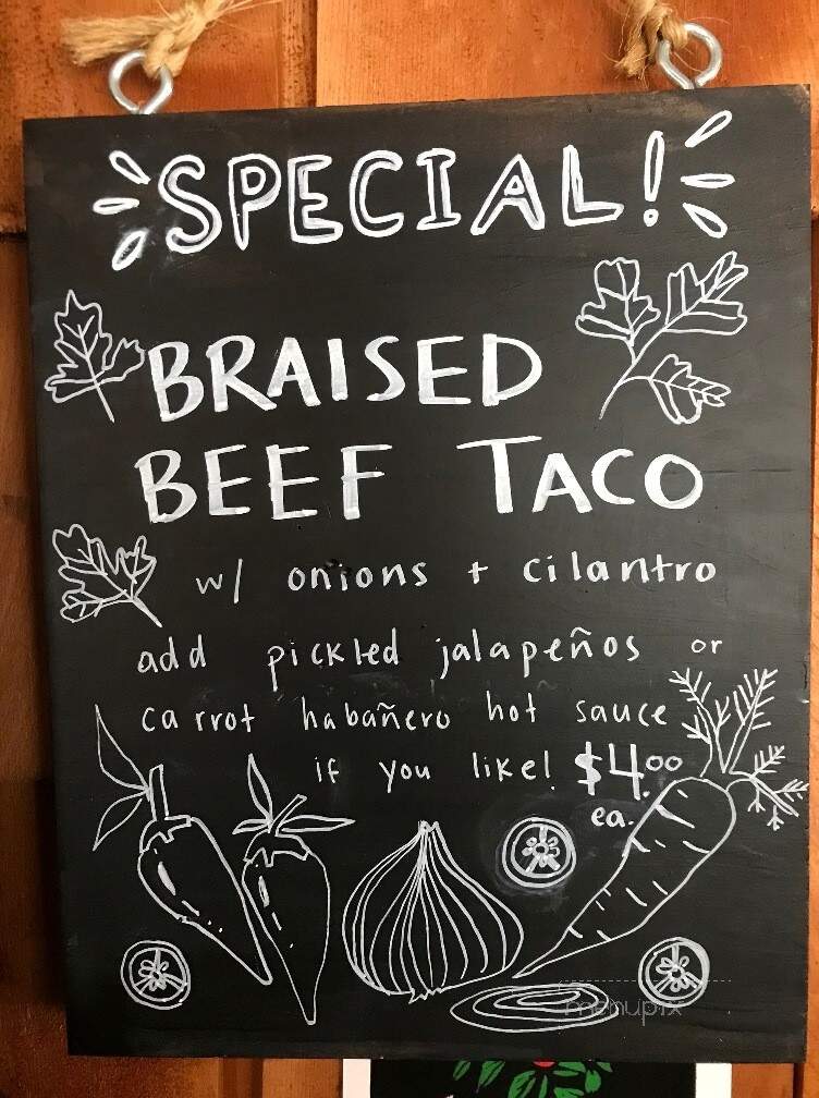 Maple Hill Barn - Johnson, VT menu_pic