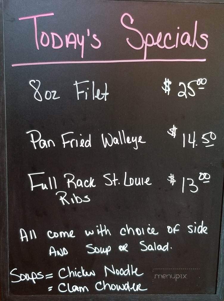 Seven Hills Pub & Grille - Port Washington, WI menu_pic