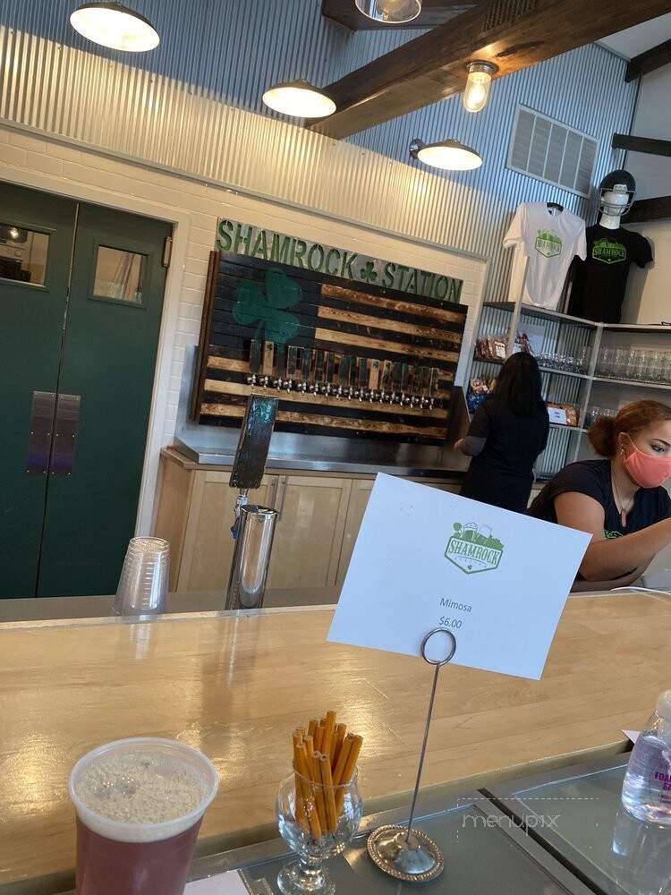 Shamrock Station Brewery - Berrien Springs, MI menu_pic