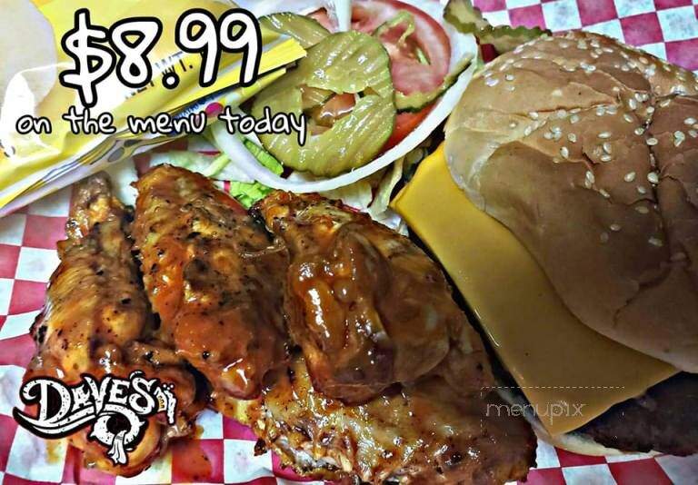 Dave's BBQ - Harlingen, TX menu_pic