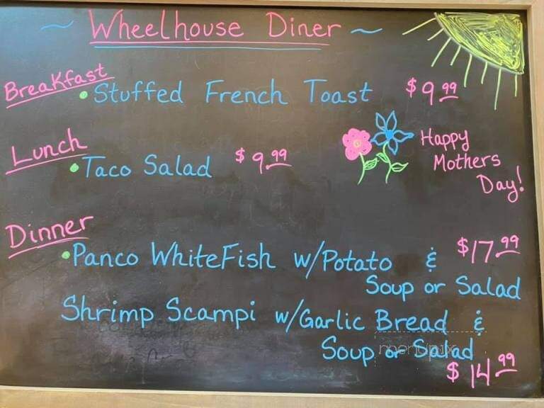 Wheelhouse Diner & Goatlocker Saloon - Paradise, MI menu_pic