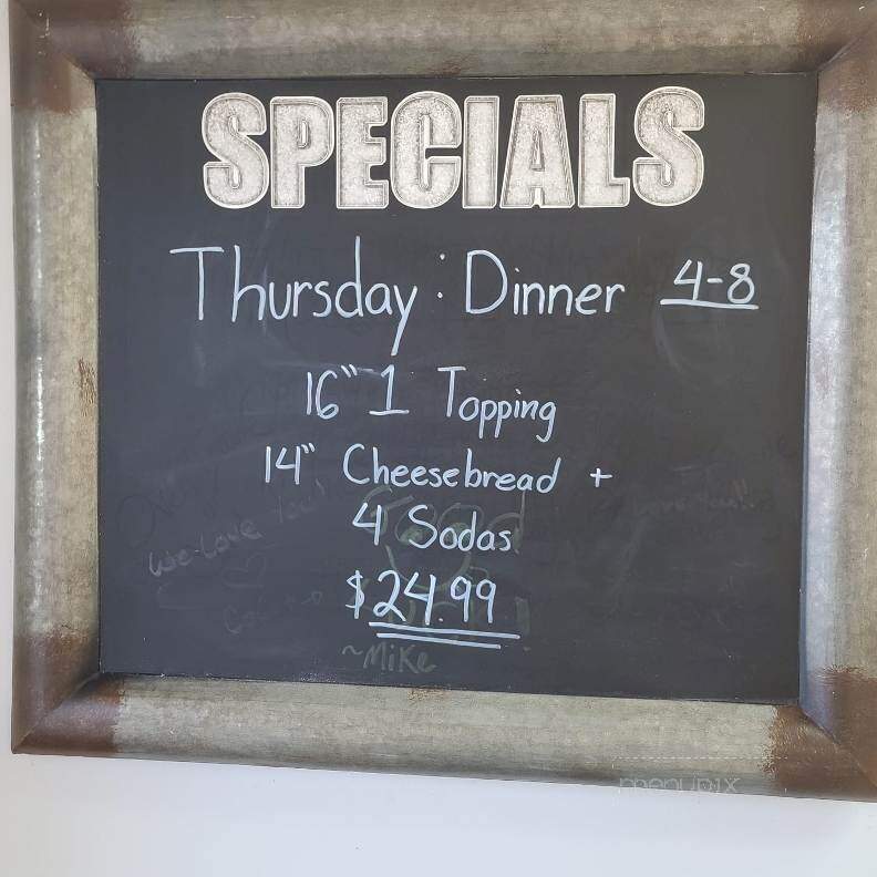Maddy Moe's Pizza - Butler, TN menu_pic