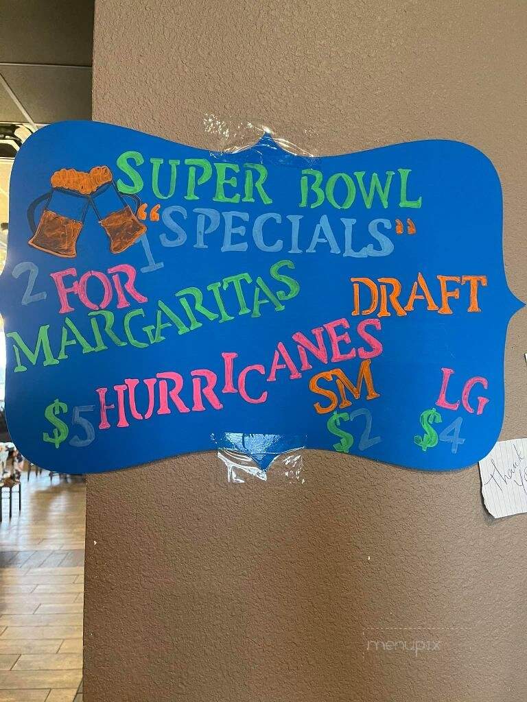 La Fogata Mexican Grill - Rayville, LA menu_pic