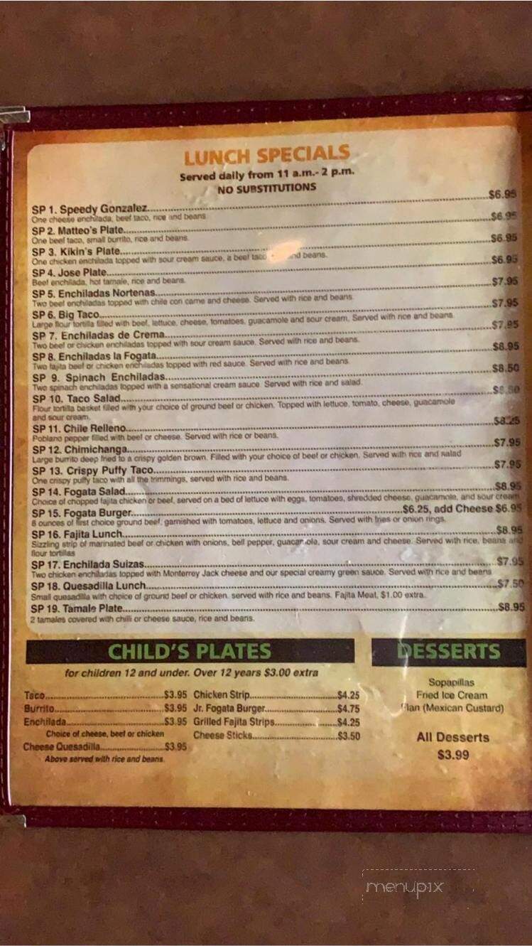 La Fogata Mexican Grill - Rayville, LA