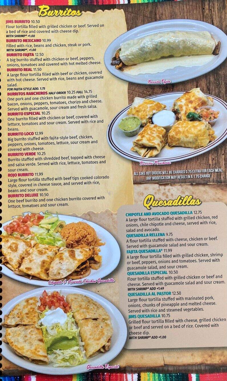 El Jardin Mexican Restaurant - Lewisburg, TN menu_pic