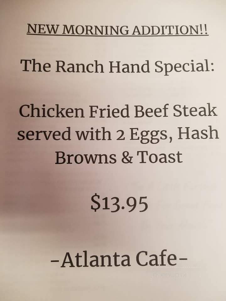 The Atlanta Cafe' - Atlanta, KS