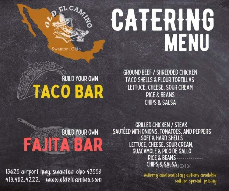 Old El Camino - Swanton, OH menu_pic
