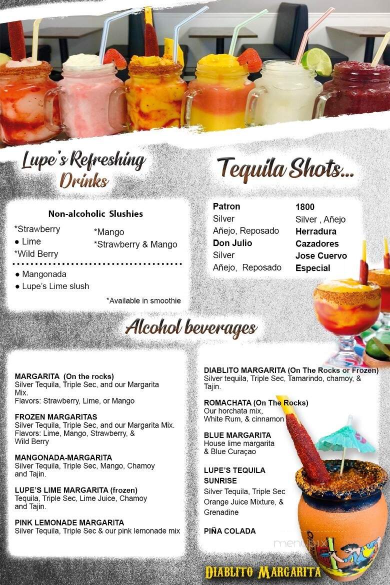 Dona Lupes Mexican Restaurant - Granite Quarry, NC menu_pic