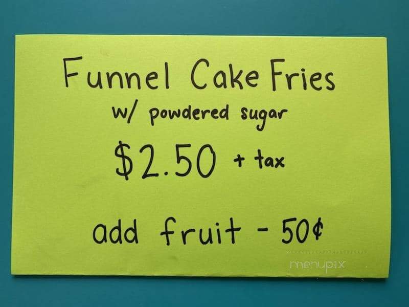 Leigh's Cones - Emlenton, PA menu_pic