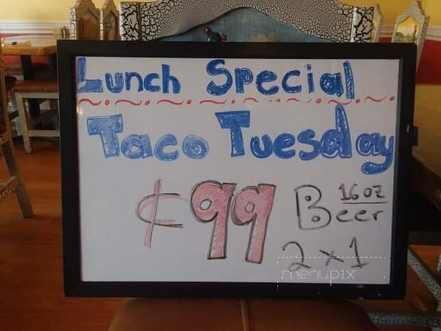Patron Mexican Grill - Dunlap, TN menu_pic