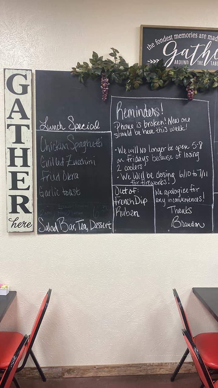 Brandon's Kitchen - Mineral Wells, TX menu_pic