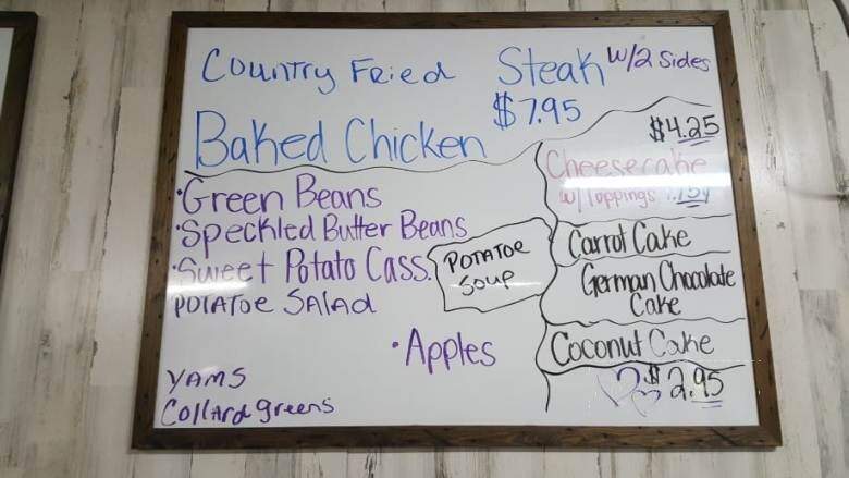 LuLu's Restaurant - Richfield, NC menu_pic